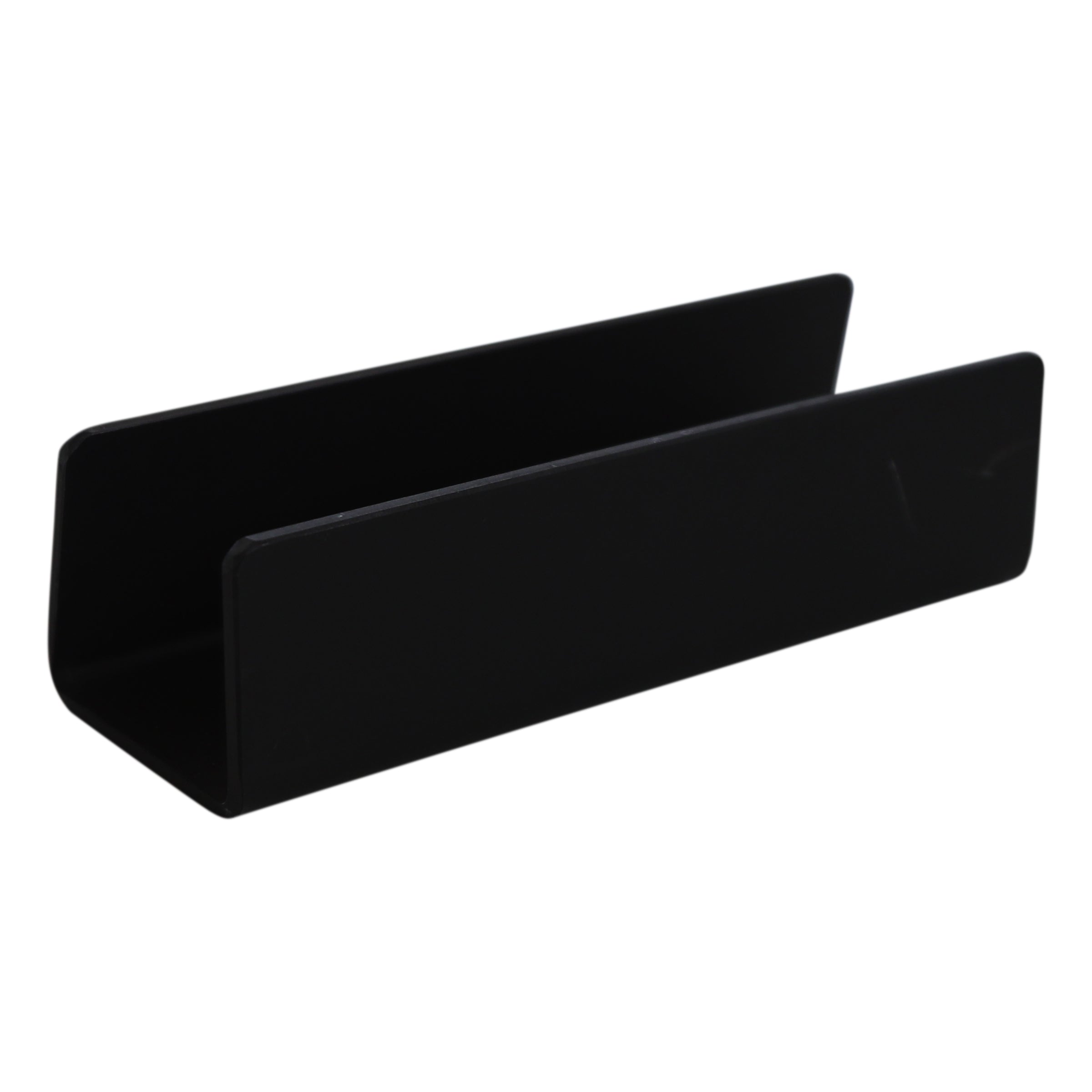 Black Acrylic Coffee Stand in Matte Finish – Amenity Services